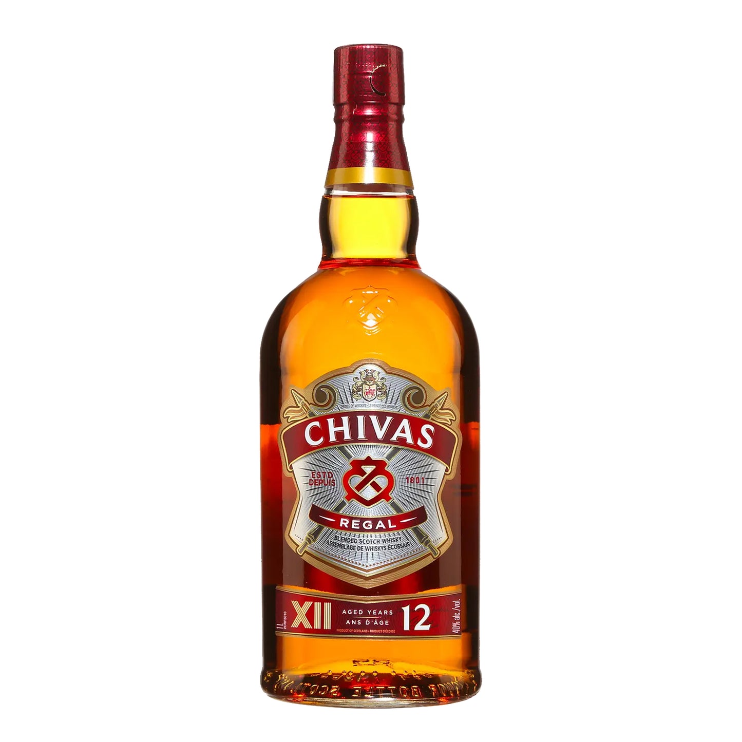 Chivas Regal 12 Years Old Blended Scotch Whisky 1L
