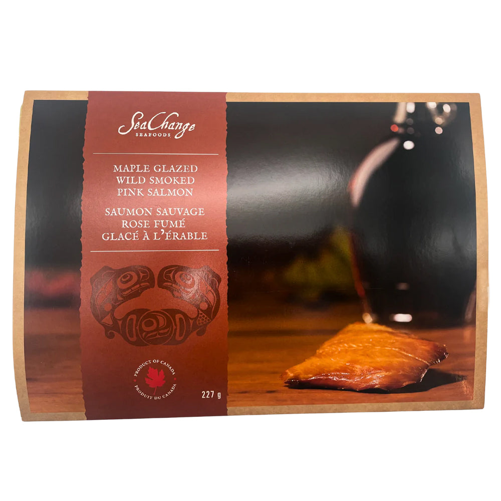 Maple Glazed Smoked Pink Salmon 227g