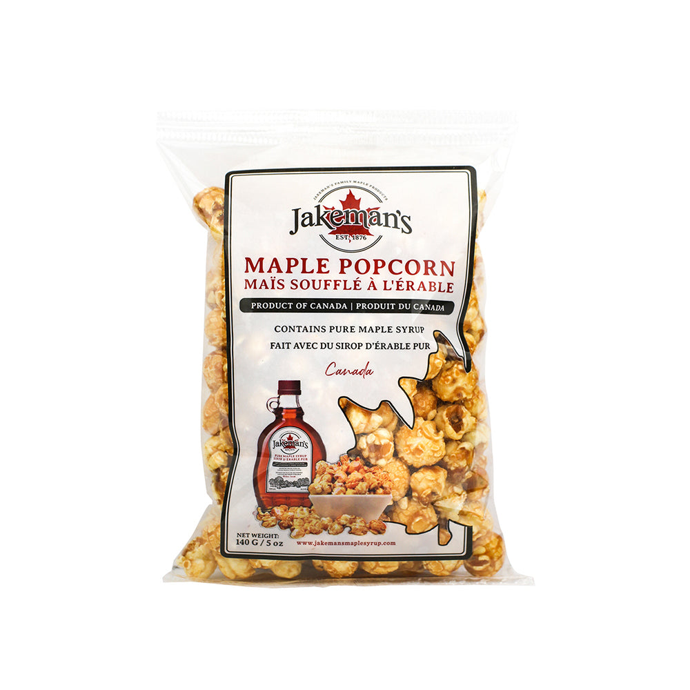Jakeman's Maple Popcorn Bag 140g