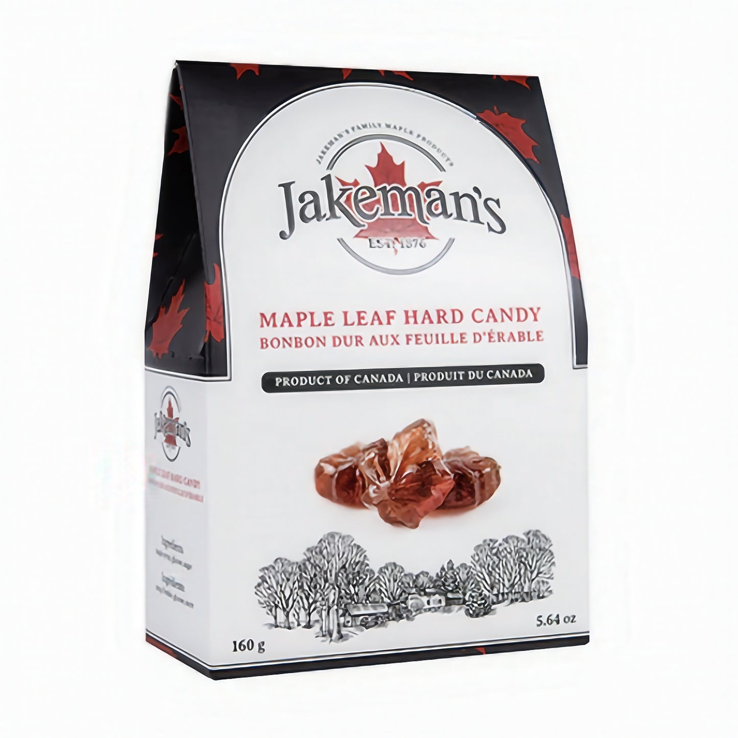 Jakeman's Maple Leaf Candy box 160g