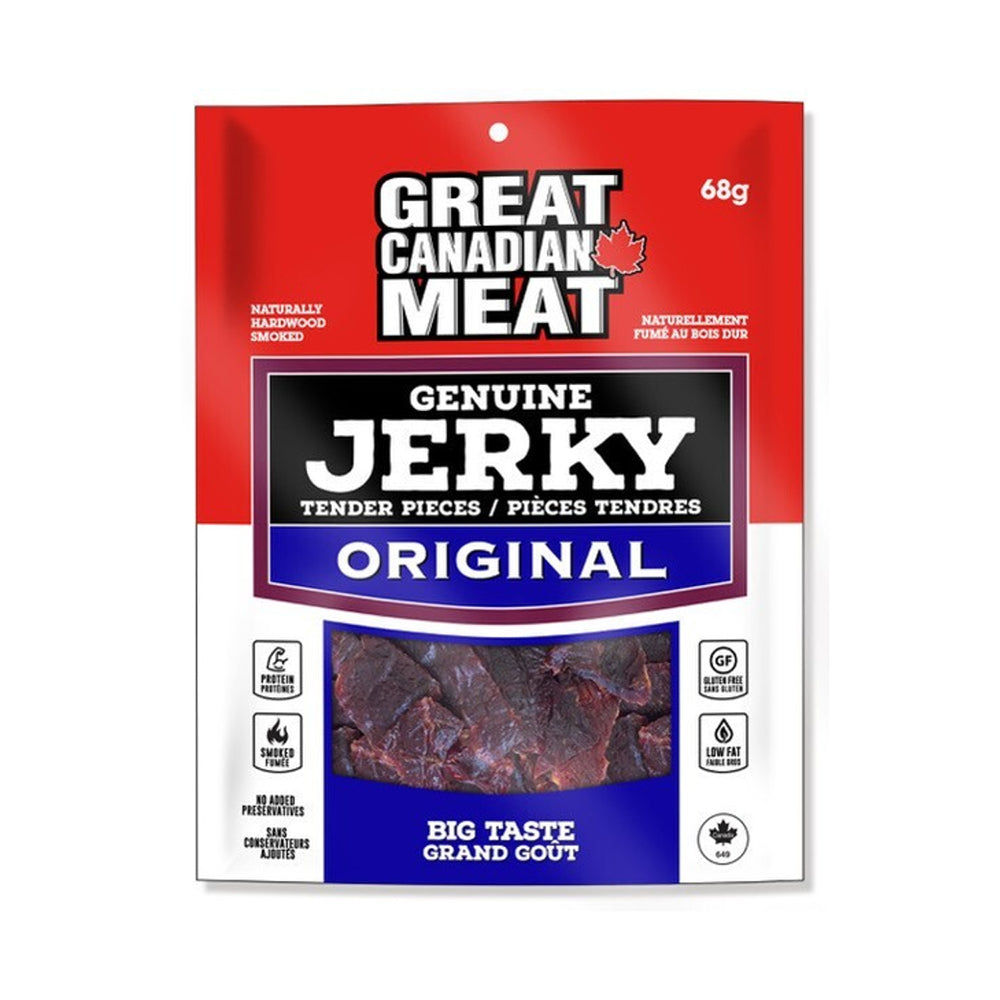 Great Canadian Meat Beef Jerky Original 68g