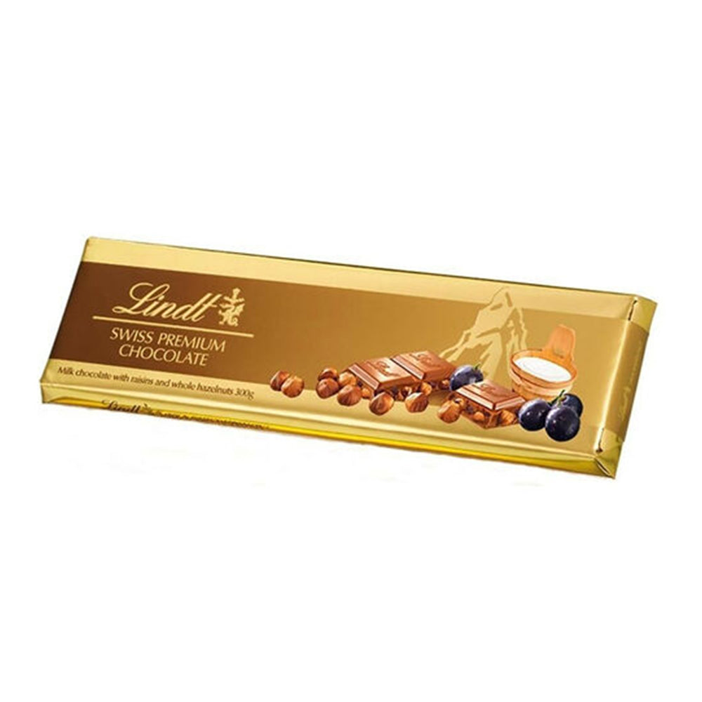 Lindt Hazelnut Milk Chocolate Bar 300g - Edmonton Duty Free
