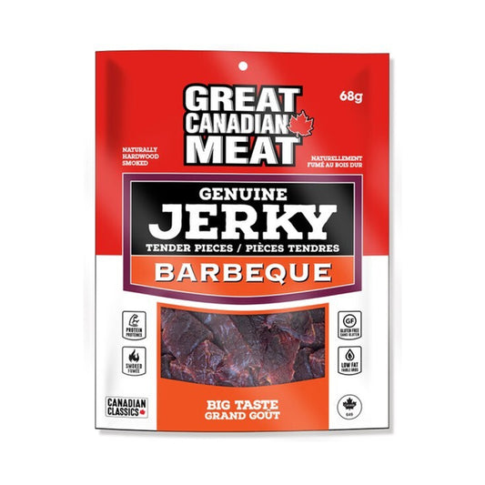 Great Canadian Meat Great Beef Jerky BBQ 68g